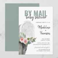 Floral Shower by Mail Virtual Long Distance Green