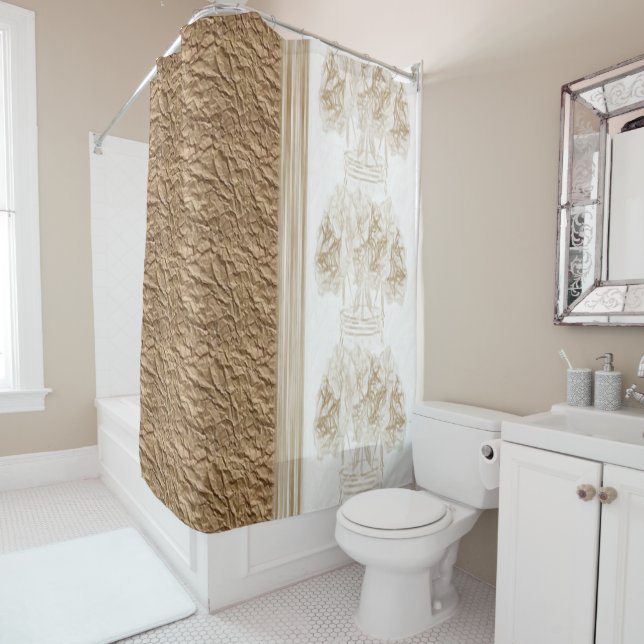 Floral Shower Curtain (In Situ)