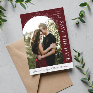 Floral Simplicity 1 Rosewood Save The Date