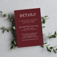 Floral Simplicity 2 Rosewood Minimalist Wedding