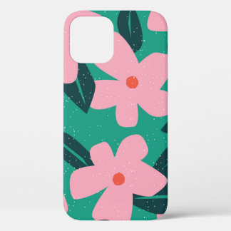 Floral Simplicity: Abstract Beauty iPhone 12 Case