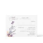 Floral Skeleton | Halloween Wedding RSVP