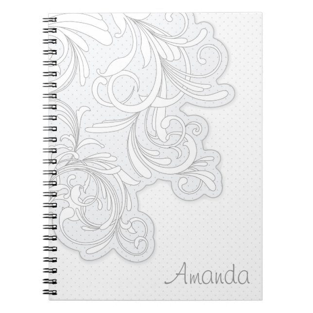 Floral Sketch Notebook (Front)