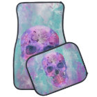 Floral skull in watercolor