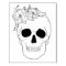 Floral Skull