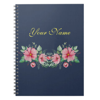Floral Smile Summer Art Notebook