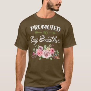 Floral Son Promoted Big Brother Pregnancy Reveal B T-Shirt