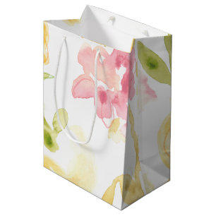 Floral Song I Medium Gift Bag