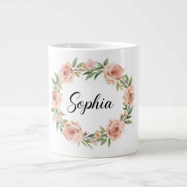Floral Sophia Coffee Mug (Front)