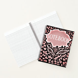 Floral Spiral Notebook