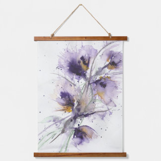 Floral Splash Hanging Tapestry