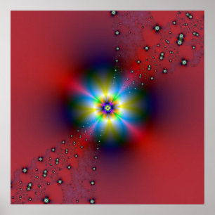 Floral Spray Poster