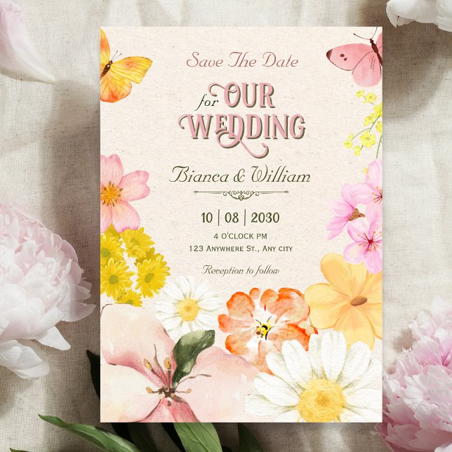 Floral spring bloom invitation (Creator Uploaded)