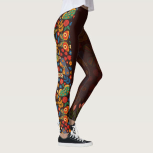 Floral spring blossom Leggings