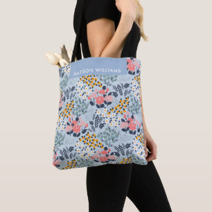 Floral Spring Daffodil Blooms Tote Bag