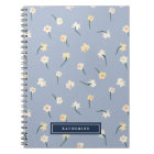 Floral Spring Daffodil | Dusty Blue Personalised