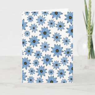 Floral Spring Pattern Card