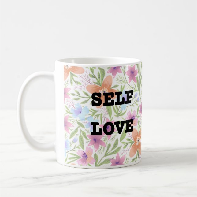 Floral | Spring time mugs | Customised | Classy (Left)