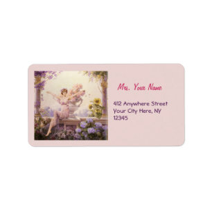 Floral Sprite Label
