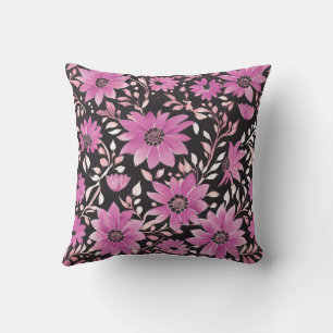 Floral Square Pillow