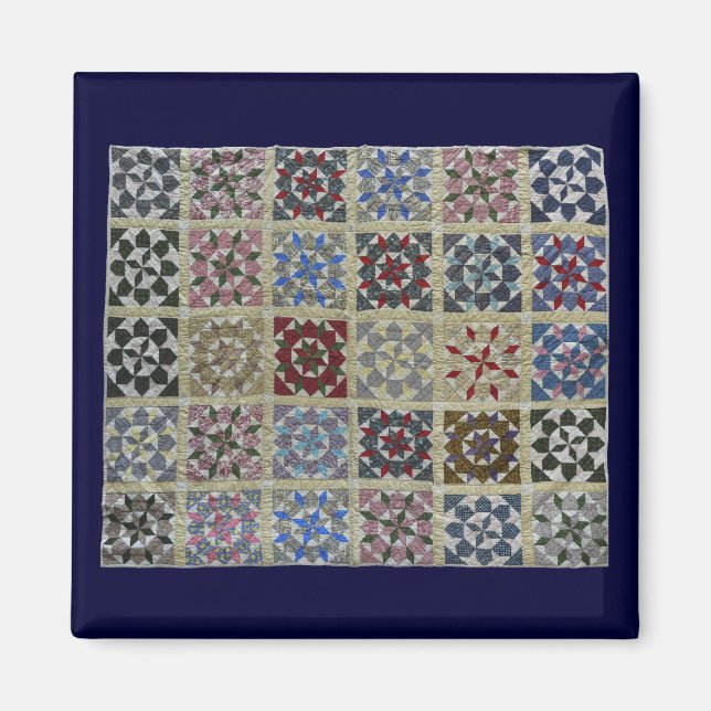Floral Stars Magnet (Front)