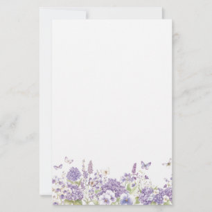 Floral Stationery Paper