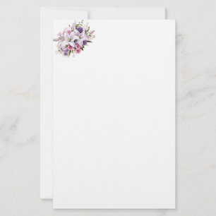 Floral Stationery Paper
