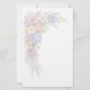 Floral Stationery Paper