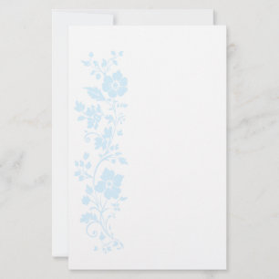 Floral Stationery Paper Sheets