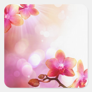 floral sticker