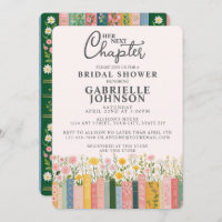 Floral Storybook Her Next Chapter Bridal Shower