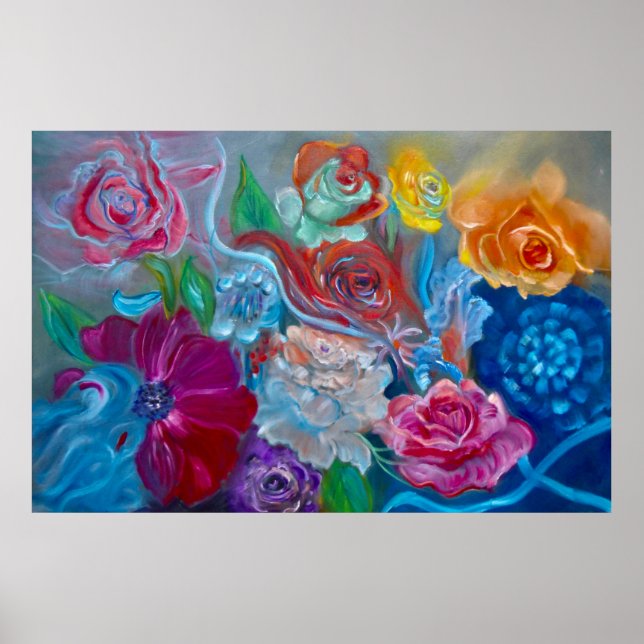 Floral Study 1 Poster (Front)