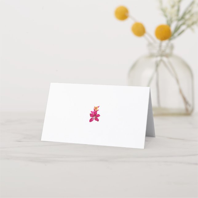 Floral Style, ArtyClick Crimson, Light Gold Appointment Card (Front)