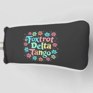 Floral Subtle Anti Trump 8647 Anti Maga Golf Head Cover