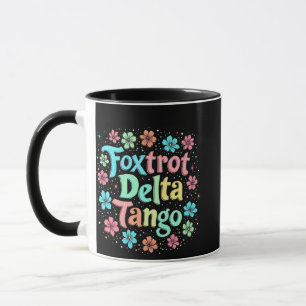 Floral Subtle Anti Trump 8647 Anti Maga Mug