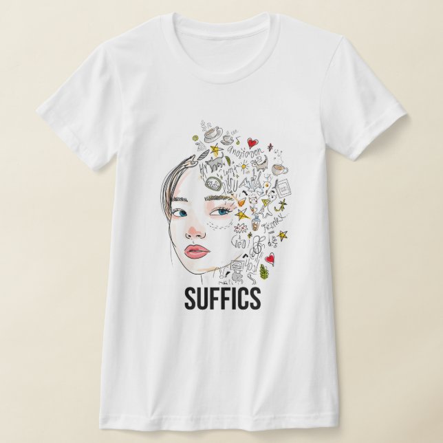 Floral | SUFFICS  T-Shirt (Laydown)