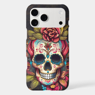 Floral Sugar Skull Sweet 16 Birthday