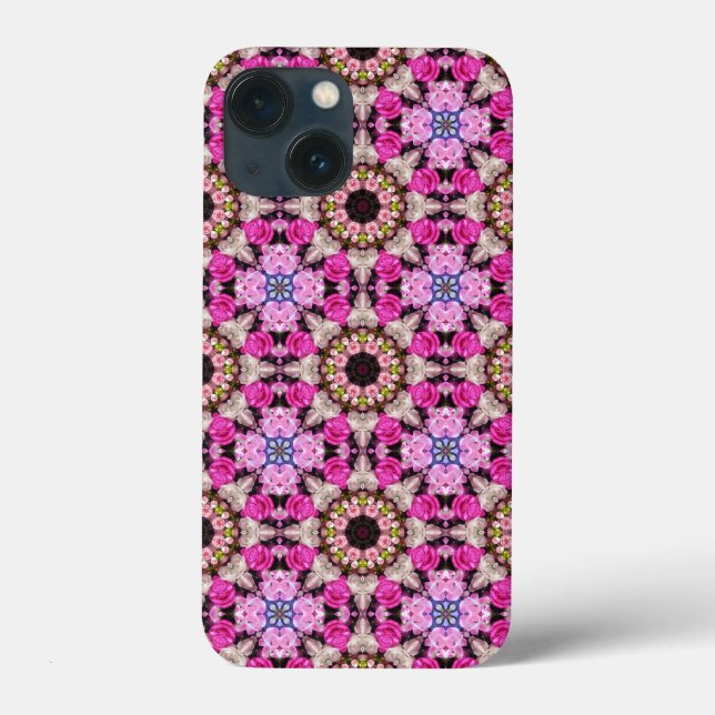 Floral summer pink pattern Case-Mate iPhone case (Back)