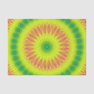 Floral sun tissue paper