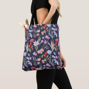 Floral Surface Pattern Fashion Botanical      Tote Bag