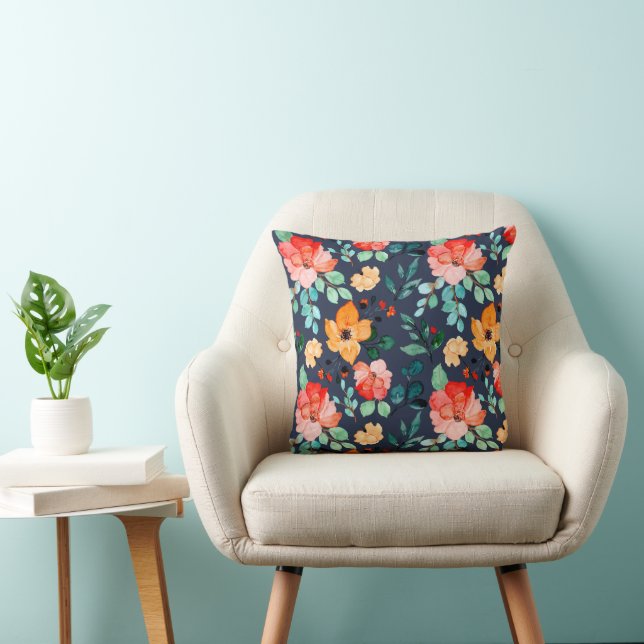 Floral Surface Pattern- Fashion Decorative Spring  Cushion (Chair)