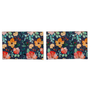 Floral Surface Pattern- Fashion Decorative Spring  Pillowcase
