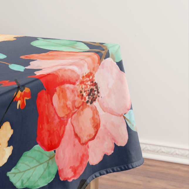 Floral Surface Pattern- Fashion Decorative Spring  Tablecloth (In Situ)