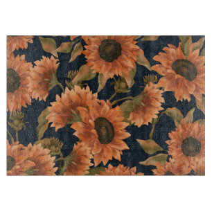 Floral Surface Pattern-Fashion Decorative Tropical Cutting Board