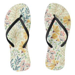 Floral Surface Pattern- Stylish Abstract Wallpaper Jandals