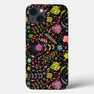 Floral Surface Pattern- Stylish Flowers Wallpaper  iPhone 13 Case