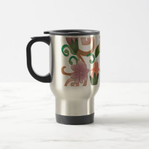 Floral Swirl Ornaments Mug