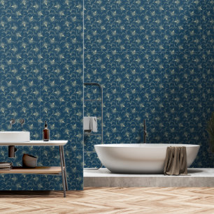 Floral Swirl Pattern Wallpaper