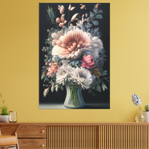 Floral Symphony Canvas Print