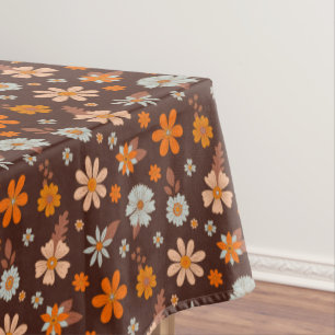 Floral tablecloth